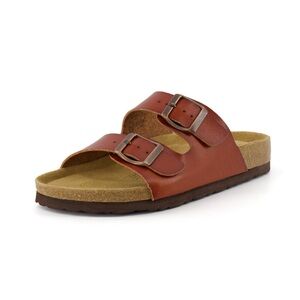 Cushionaire Lane Cork Footbed Sandals